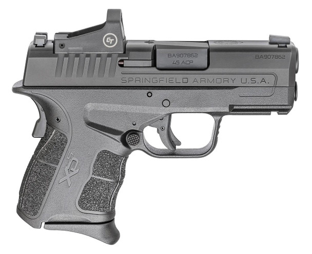 Springfield Armory XD-S Mod.2 OSP 3.3" Single Stack Handgun w/ Crimson Trace Red Dot 45ACP