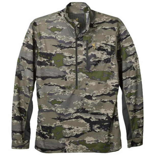 Browning Early Season 3/4 Zip Shirt Ovix XL