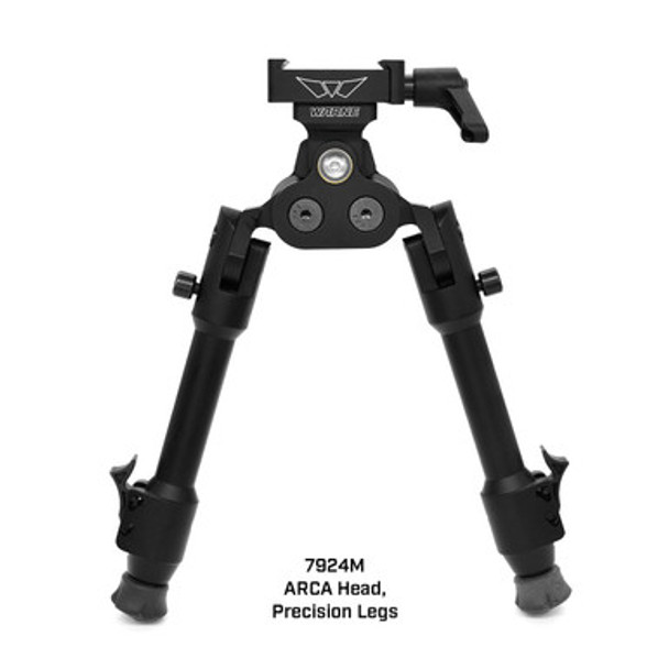 Warne Skyline Pro Bipod - ARCA Mount Precision Legs