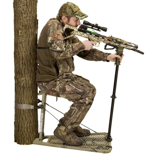 SolidAim Shooting Stick for Rifle & Crossbow - Retractable from 8-60"