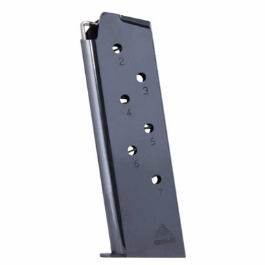 Mec-Gar 1911 Handgun Magazine .45 ACP Blued Steel 7/rd