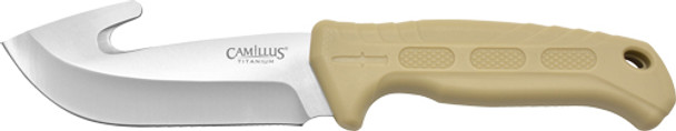 4" SS BLADE W/ SHEATHCAMILLUS ROTO GUT HOOK KNIFE 