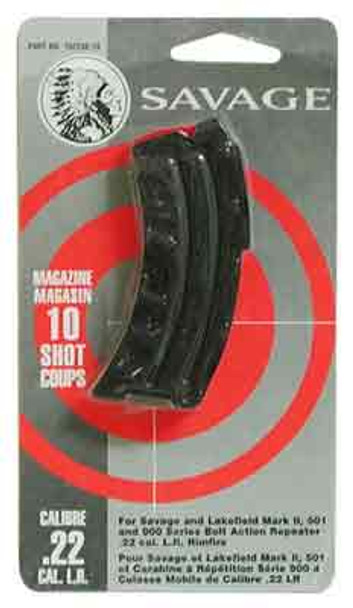 .22LR/.17HM2 10RD BLUEDSAVAGE MAGAZINE MKII SERIES 
