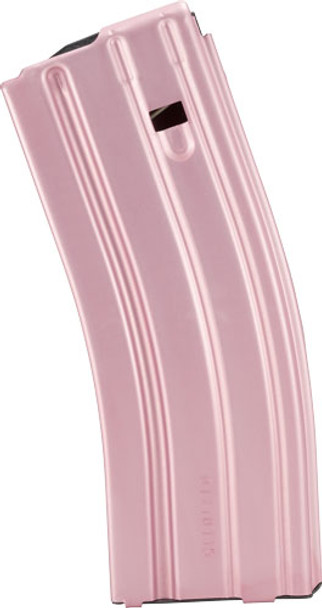 PINK FINISH ALUMINUMCPD MAGAZINE AR15 5.56X45 30RD 