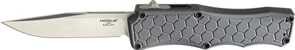 ALUMINUM CLIP POINT BLADE GREYHOGUE EXPLOIT 3.5" OTF AUTO 
