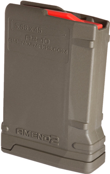 10 RD POLYMER ODGAMEND2 AR-15 MAGAZINE 5.56X45 