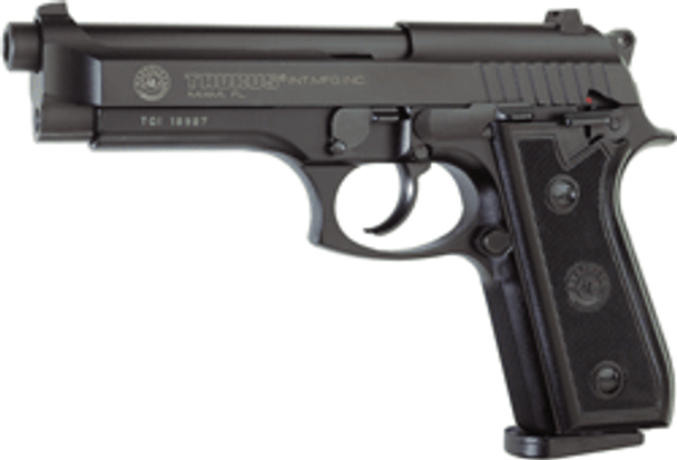 BLUED CHECKERED RUBBERTAURUS 92 9MM 5" FS 17-SHOT 