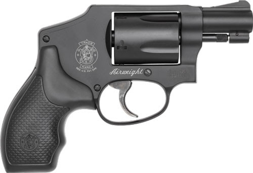 5-SHOT MATTE BLACK RUBBERS&W 442 38SPL+P 1.875" FS 