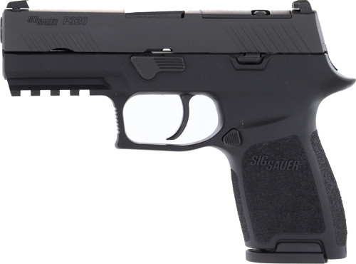 STRIKER OR (2)15RD BLACK STEELSIG P320 9MM 3.9" SIGLITE 