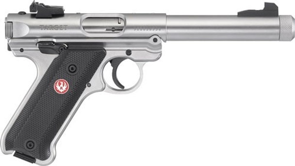 5.5" SS THREADED BULL BBLRUGER MARK IV TARGET 22LR 