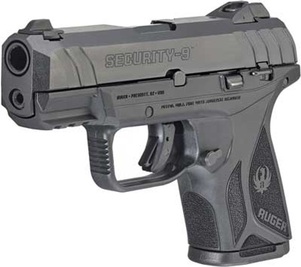 ADJ 10-SHOT BLUED SYNRUGER SECURITY-9 COMPACT 9MM 