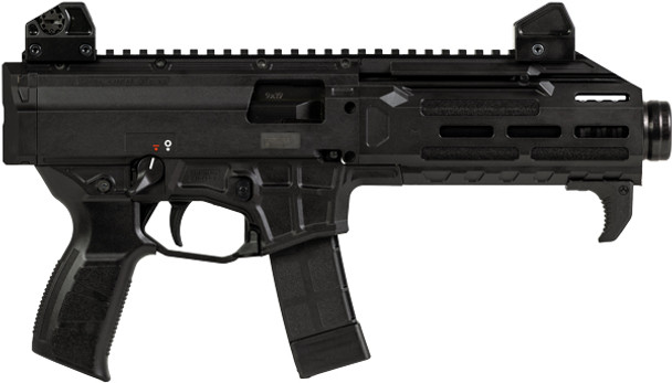 5 20-SHOT MAGAZINES BLACKCZ SCORPION 3 PLUS 9MM 7.8"BBL 