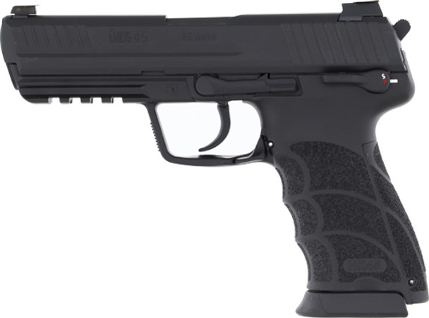 4.46" BBL 2-10RD BLACKHK HK45 V1 DA/SA 45ACP 
