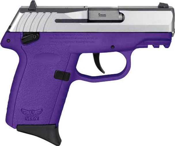 10RD SS/PURPLE MANUAL SAFETYSCCY CPX1-TT PISTOL GEN 3 9MM 