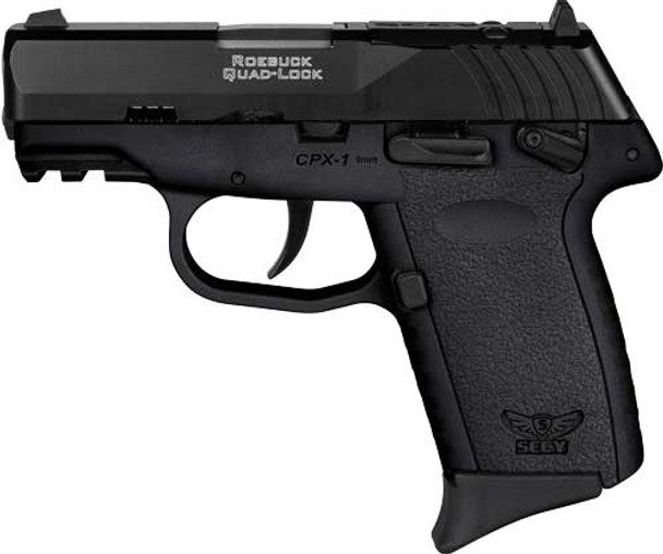 10RD BLACK/BLACK W/SAFETY RDRSCCY CPX1-CB PISTOL GEN 3 9MM 