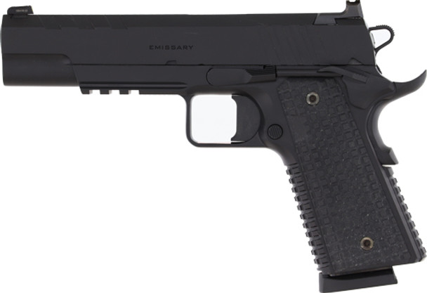 45ACP 5" 8RD BLACK G-10<SPRINGFIELD 1911 EMISSARY 