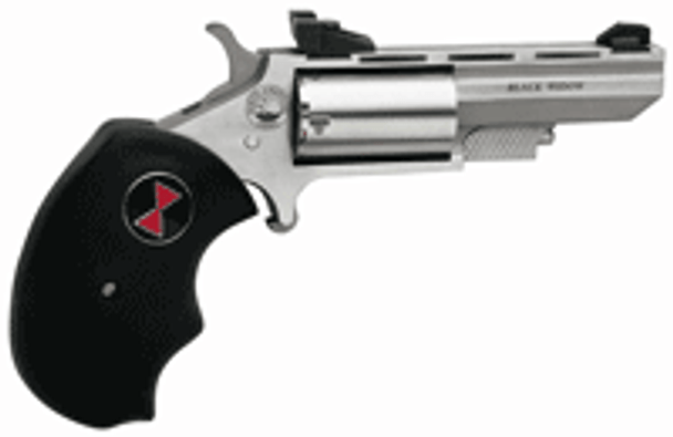 22LR/22WMR S/S BLACK RUBBERNAA "BLACK WIDOW" COMBO 2" AS 