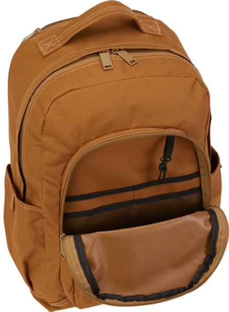 MUSTARD BROWN 12.5"X17.5"X6"US PEACEKEEPER BACKPACK 