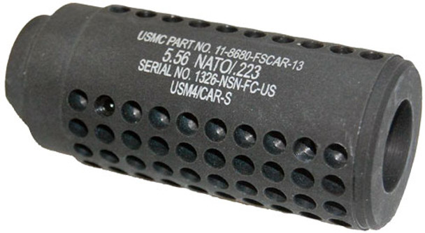SOCOM MINI 1/2X28 TPI BLACKGUNTEC AR15 FAKE SUPPRESSOR 