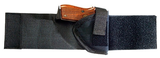 MOST REVOLVERS 2"-2 1/2" BBLBULLDOG ANKLE HOLSTER RH BLACK 