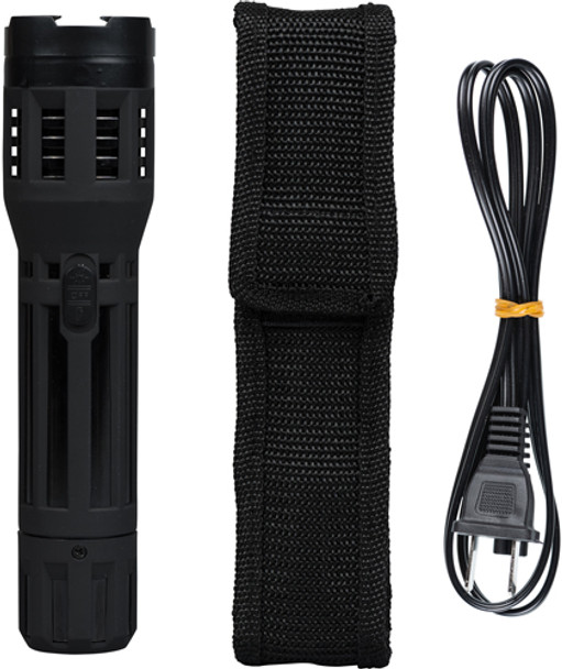 W/HOLSTER 1.820uC BLACKSABRE STUN GUN FLASHLIGHT 