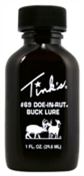 1FL OZ SQUIRT TOP BOTTLETINKS DEER LURE #69 DOE-IN-RUT 