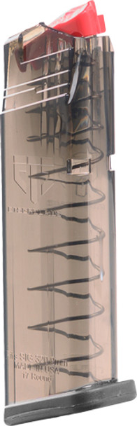 EXTENDED CARBON SMOKEETS MAGAZINE SIG P320 9MM 17RD 