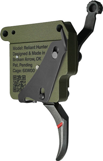 REM 700 2-5LB CURVED W/BOLT RLRISE TRIGGER RELIANT HUNTER 