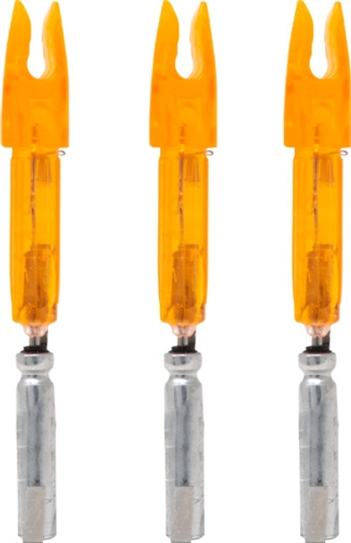 X-SERIES HD ORANGE 3PKLUMENOK LIGHTED NOCK 