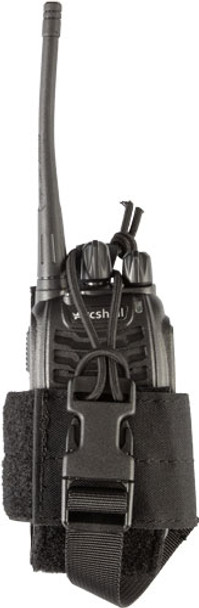 SMALL LAMINATE BLACKGREY GHOST GEAR RADIO POUCH 