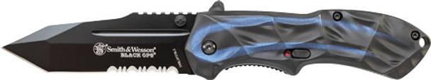 BLUE HANDLE MAGIC ASSISTS&W KNIFE BLACK OPS 3RD GEN. 
