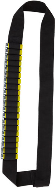 HOLDS 20 SHELLS 2" WEBBING BLKBULLDOG SHOTGUN AMMO BANDOLIER 