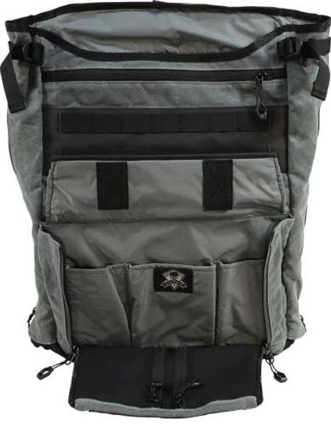 WAXED CANVAS CHARCOALGREY GHOST GEAR GYPSY PACK 2.0 