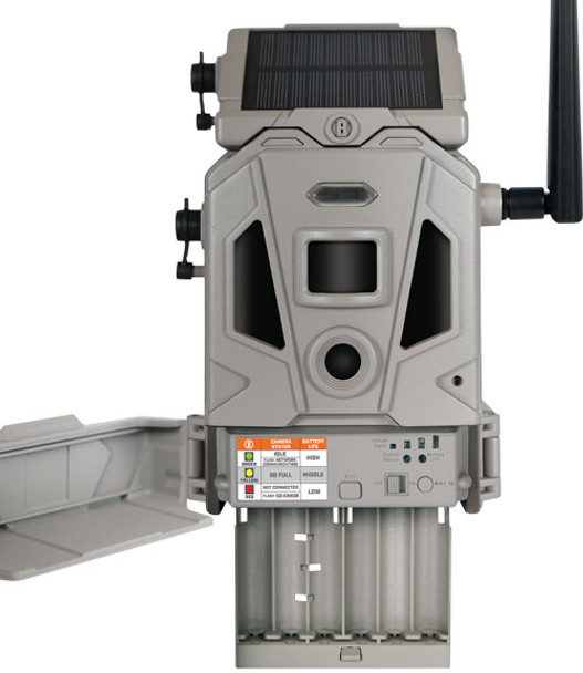 20MP SOLAR DUAL SIM IR BROWN!BUSHNELL TRAIL CAM CELLUCORE 