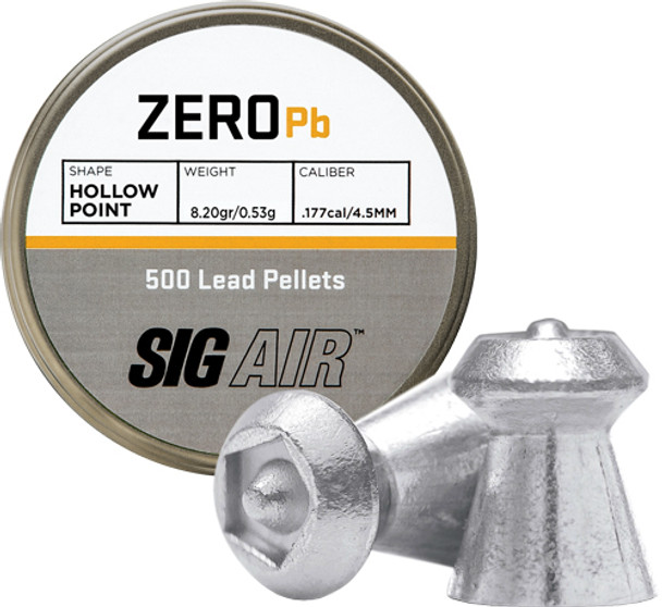 HP TIP LEAD ALLOY 500 CTSIG PELLETS 177 ZERO 8.20GR 