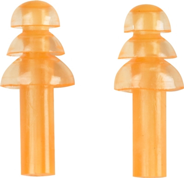 4-PACK NRR RATING 26DB ORANGECHAMPION SILICON GEL EAR PLUGS 