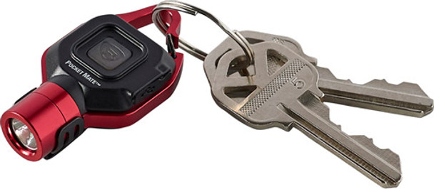 EDC LIGHT W/POCKET CLIP REDSTREAMLIGHT POCKET MATE USB 