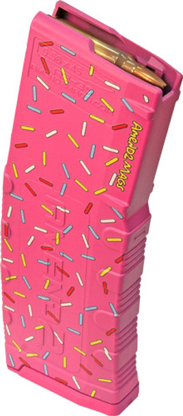 30RD POLYMER PINK SPRINKLESAMEND2 AR-15 MAGAZINE 5.56X45 