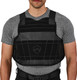 VEST MEDIUM BLACK W/CLS ARMORBULLETSAFE CONCEALABLE BLLTPRF 