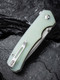 NATURAL G-10/STONEWASH BLADECIVIVI KNIFE BRAZEN 3.46" 