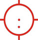 68MOA RING W/(2)1MOA DOTS*EOTECH EXPS3-2 HOLOGRAPHIC SGT 