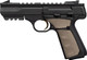 22LR 4" BLACK/FDE W/PIC RAIL*BROWNING BUCKMARK BLACK LABEL 