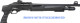 PISTOL GRIP STOCKIVER JOHNSON PUMP 20GA 3" 18" 