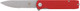 RED/SS D2 SERRATED BLADECOBRATEC MEDIUM CAYDEN 3.25" 