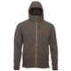 Make Ready Full Zip Hooded Fleece Ash Green  L