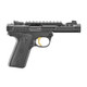 Ruger Mark IV 22/45 Lite Handgun .22 LR 10rd Magazines(2) 5.5" Threaded Barrel Black Finish