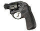 Hogue Ruger LCR/LCRx: Black Rubber Tamer Cushion Grip without Finger Grooves