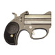 Bond Arms Stinger RS Handgun 22LR 2/rd 3" Barrel Silver with Black Grips