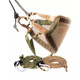 Tethrd Phantom Saddle Kit Two 11mm Ropes and Caribiners XL Size