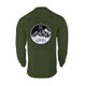 Glock Born in Austria Long Sleeve Shirt Military Green L